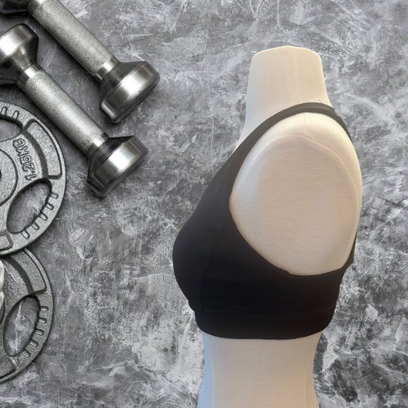 ๐ช๐ค Tek Gear High-Impact Zip Front Sports Bra โ Size M ๐ค๐ช - Picture 4 of 6